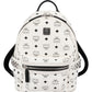 MCM Monogram Visetos Stark Side Studs Mini aus Visetos Canvas und Leder – Vorderansicht