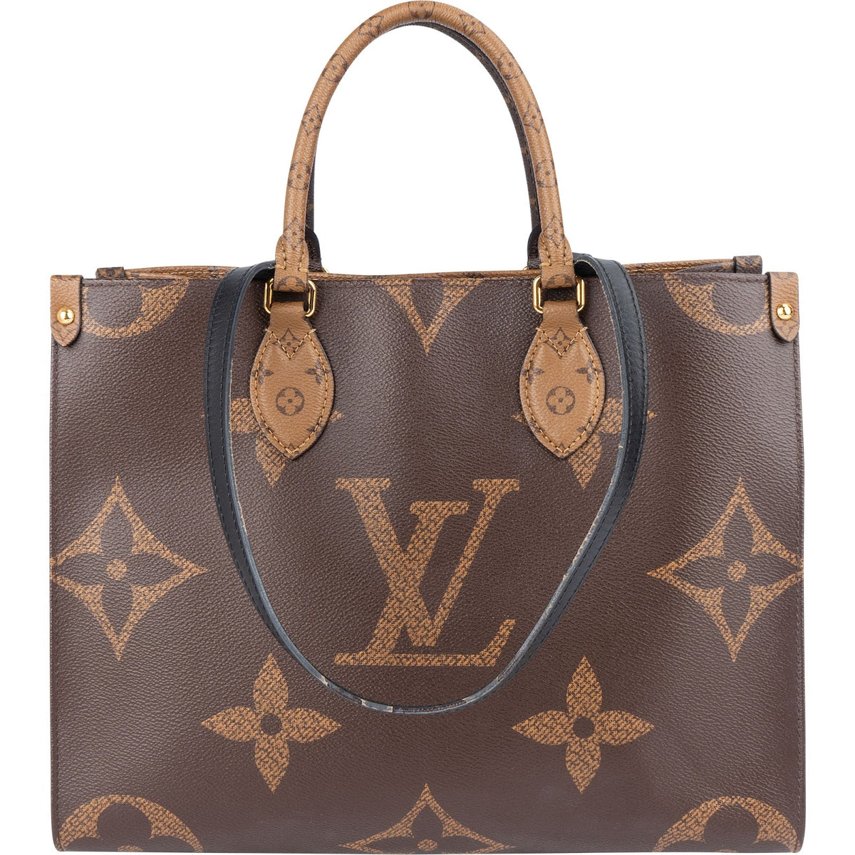 Louis Vuitton Monogram Canvas Giant On The Go MM schoudertas