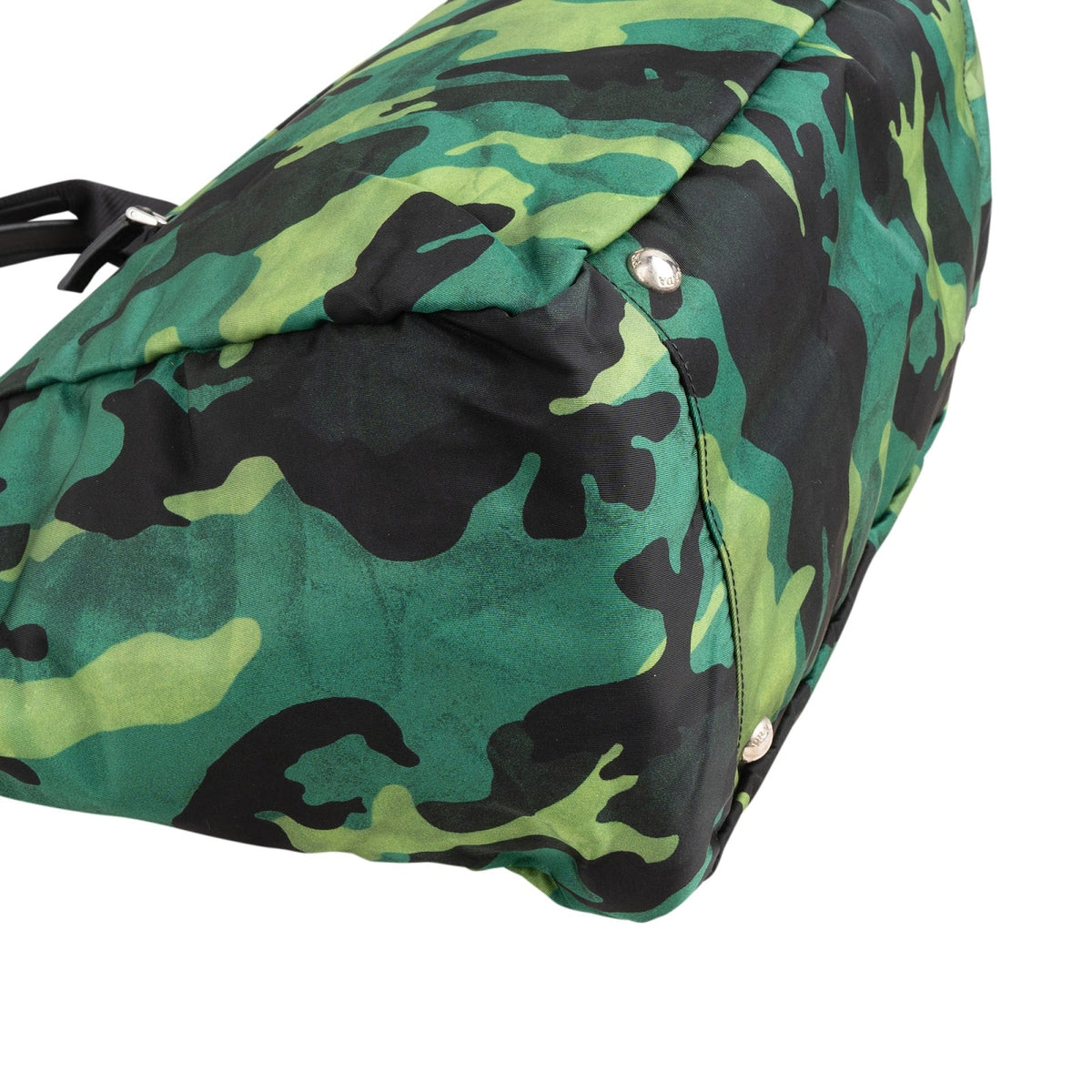 Prada Triangle Tote aus Nylon in Camouflage – Ansicht 7