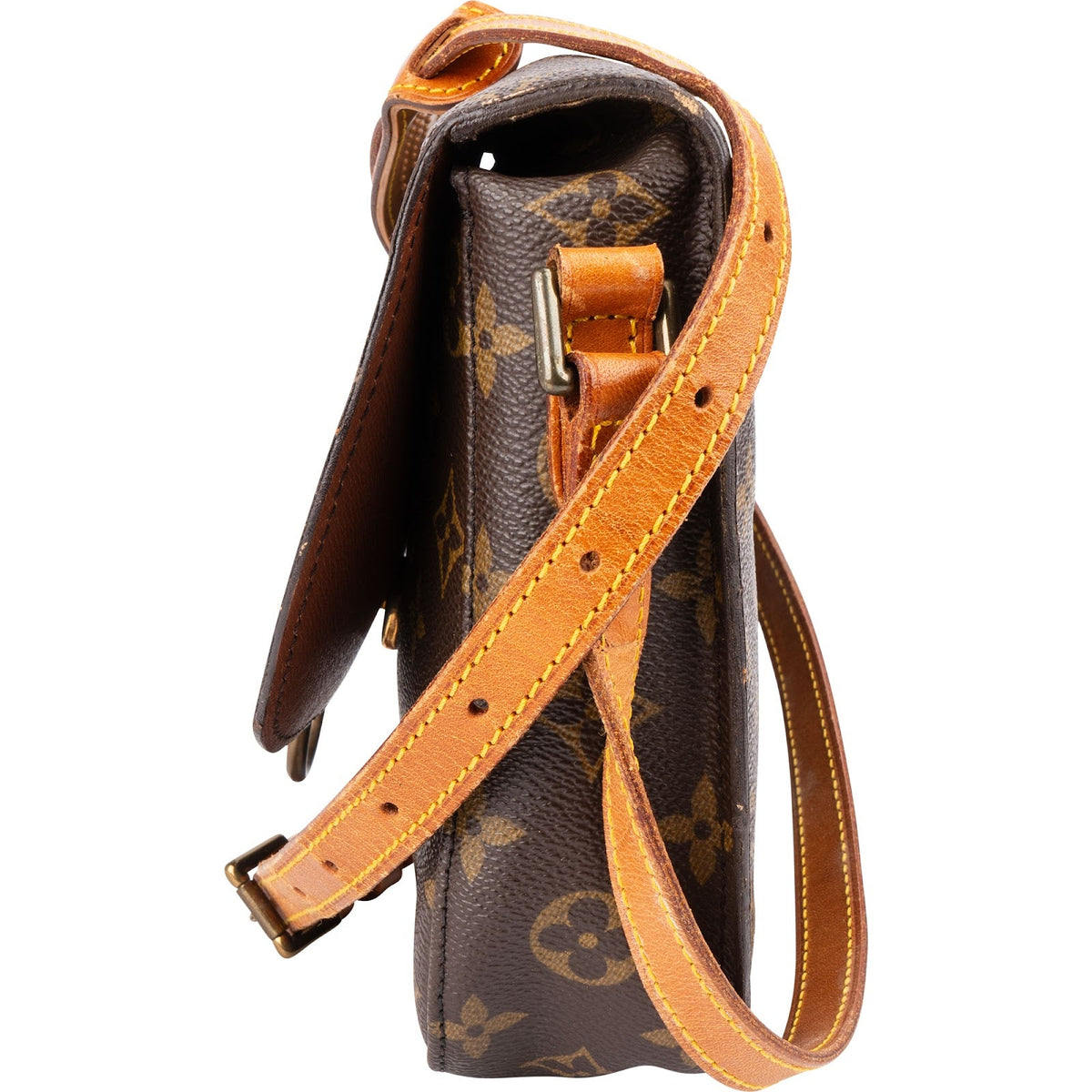 Sac bandoulière Louis Vuitton Saint Cloud MM en toile Monogram