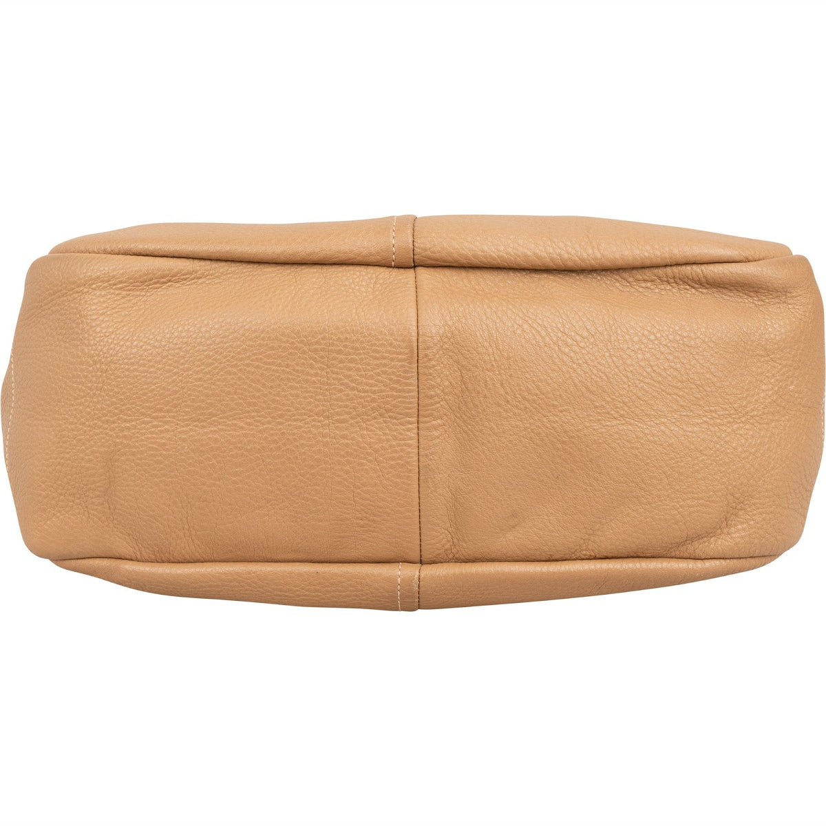 Prada beige Vitello Daino lederen Buckle schoudertas