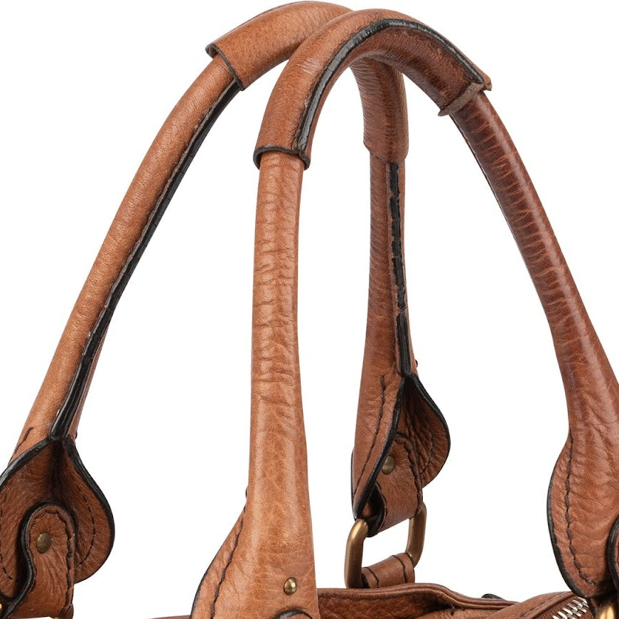 Chloé genarbtes Leder Paddington Handtasche, Bild 2 von 10