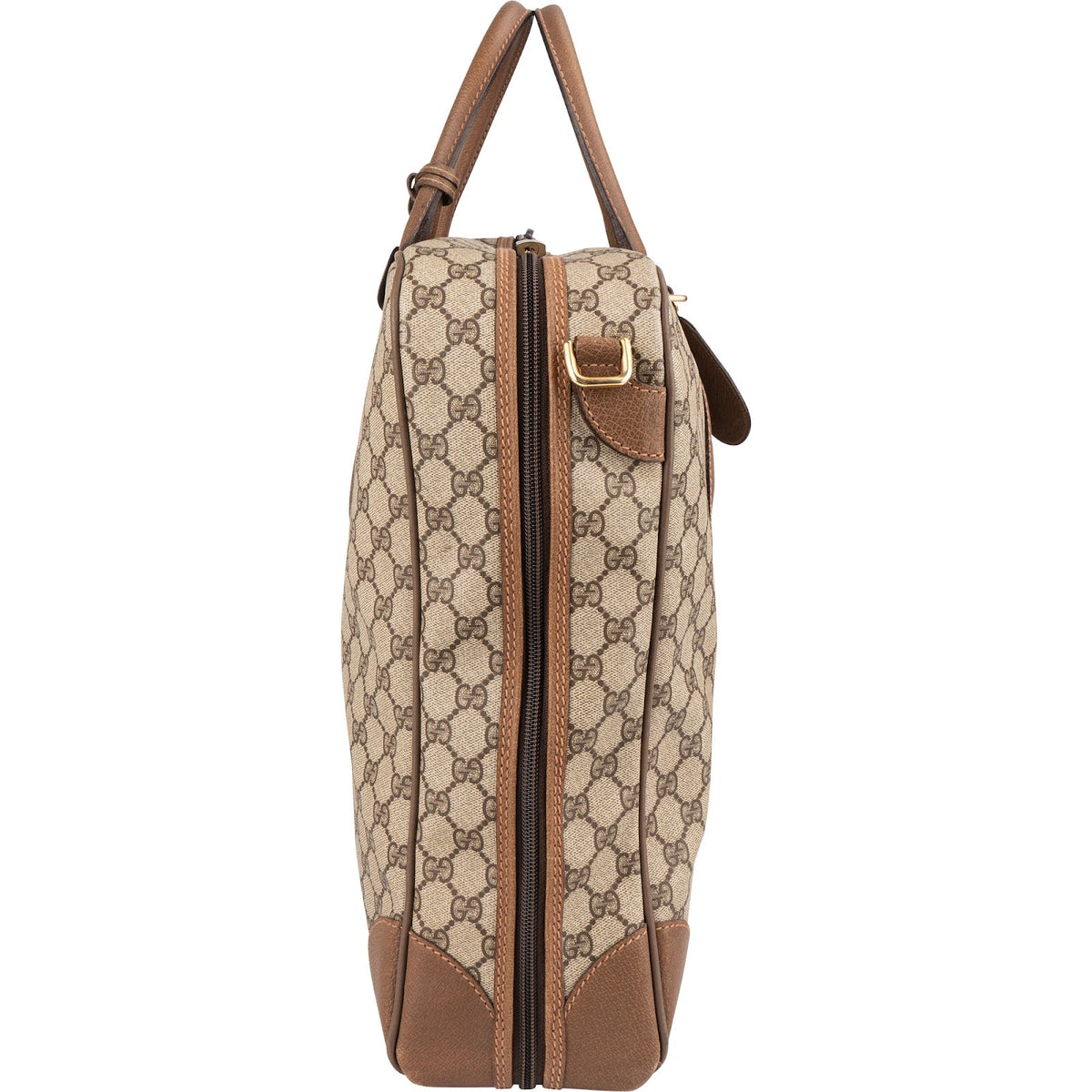 Gucci GG Supreme Vintage Zip Around 55 Reisetasche, Bild 3 von 11