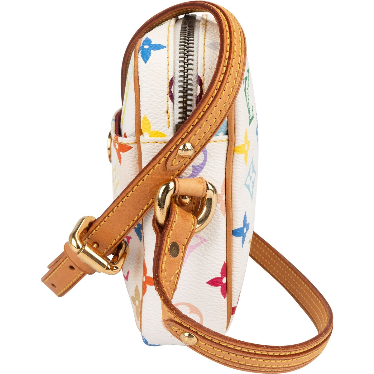 Borsa a tracolla Louis Vuitton Monogram Murakami Multicolor Rift