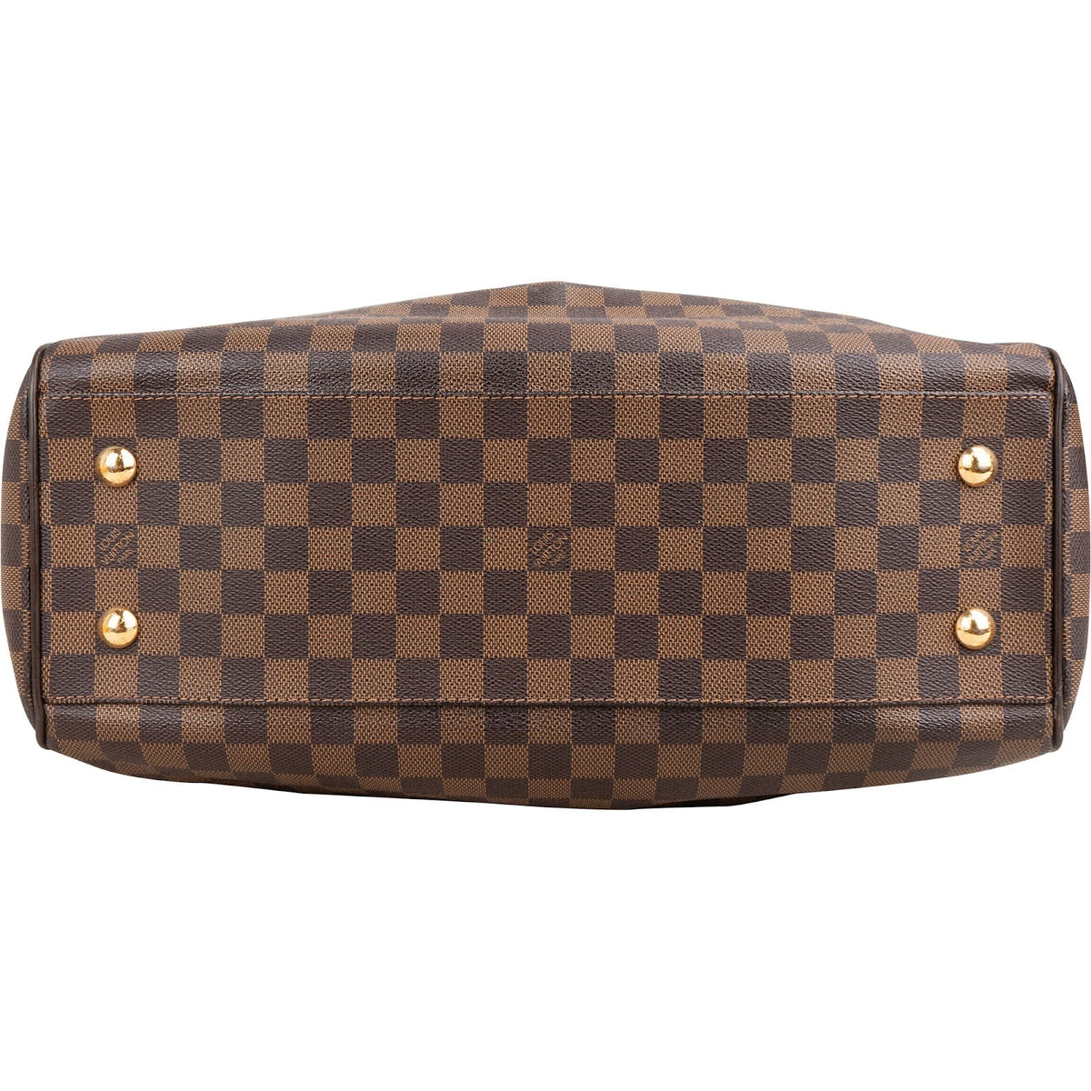 Borsa a mano Louis Vuitton Trevi GM in tela Monogram Damier Ebene