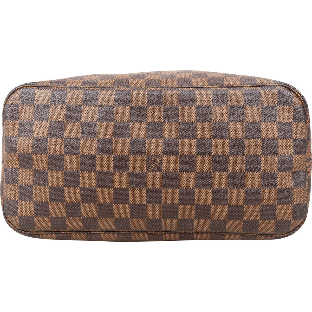 Borsa a spalla Louis Vuitton Neverfull MM in tela Monogram Damier Ebene
