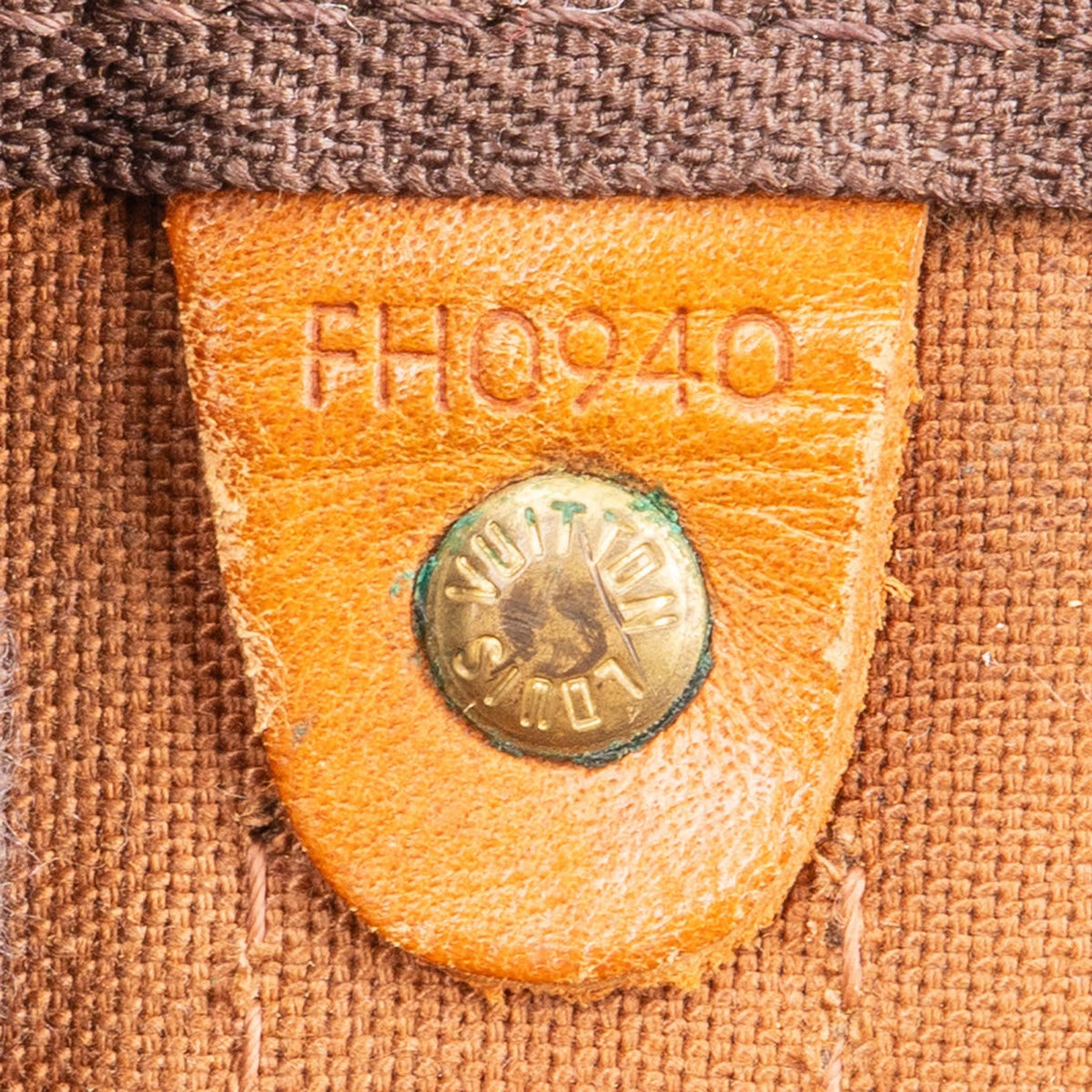 Borsa da viaggio Louis Vuitton Keepall 50 Bandoulière in tela Monogram