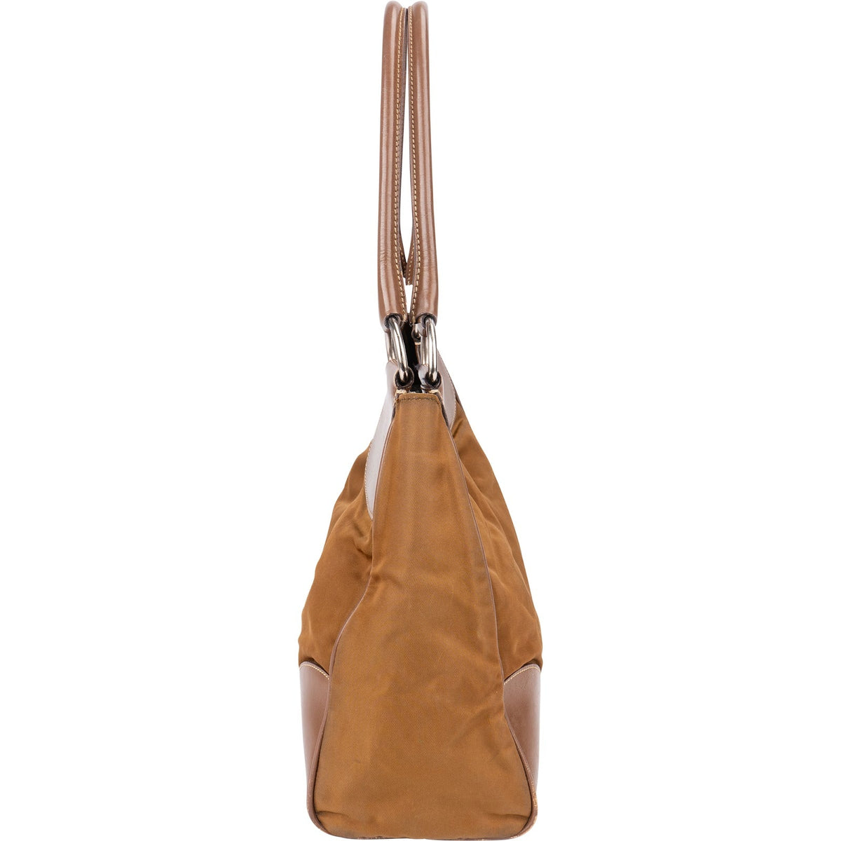 Prada Tessuto Leder Trim Hobo Schultertasche, Bild 5 von 10