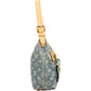 Borsa a spalla Louis Vuitton Baggy PM in denim Monogram