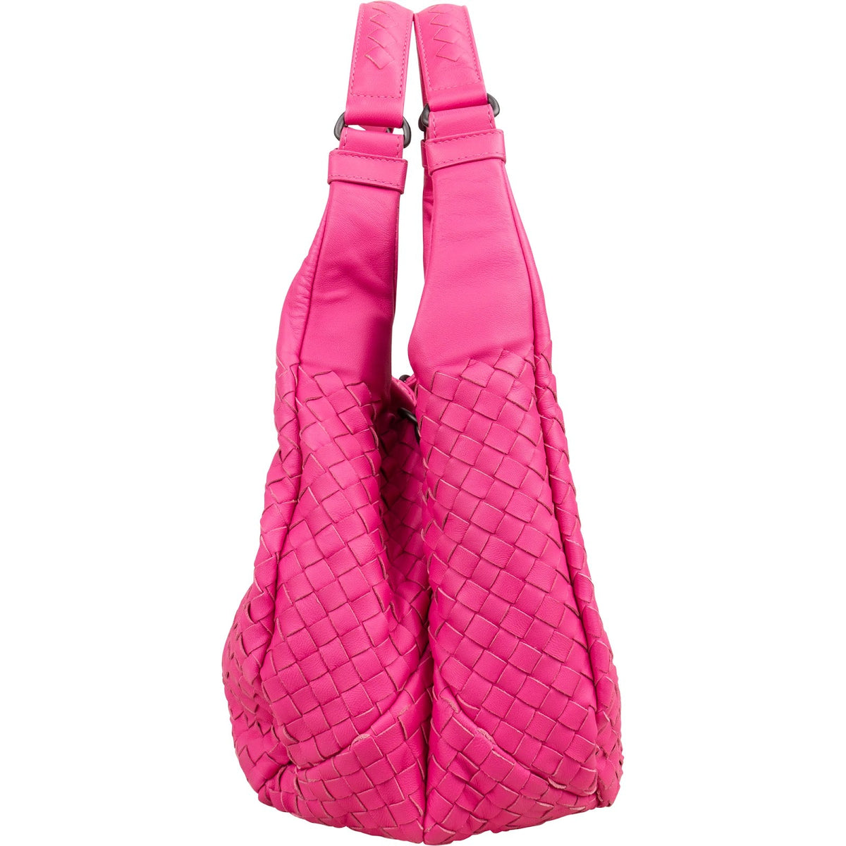 Bottega Veneta Rosa Intrecciato Campana Hobo, Bild 4 von 11