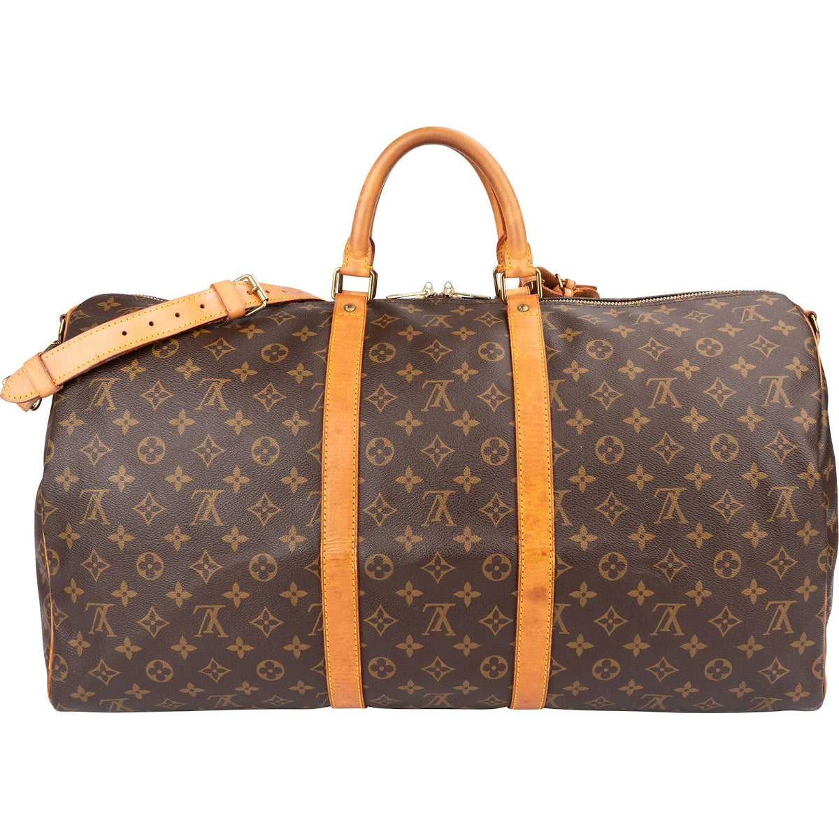 Louis Vuitton Canvas Keepall 55 Bandoulière Reisetasche, Bild 4 von 9