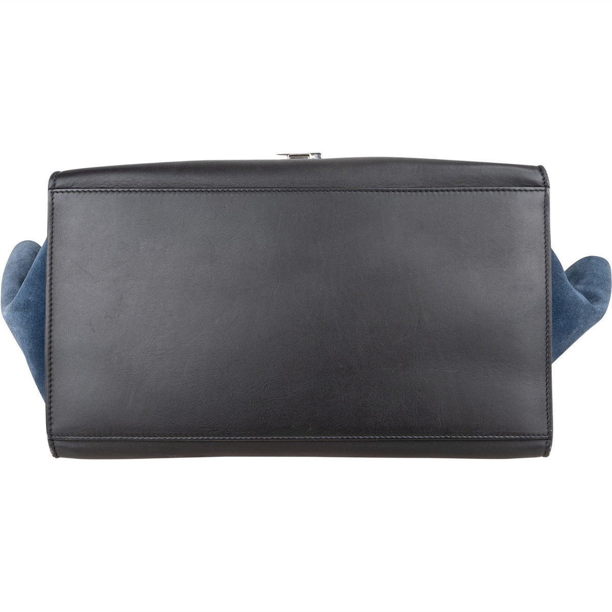 Céline Tricolor und Wildleder Large Trapeze Handtasche, Bild 6 von 10