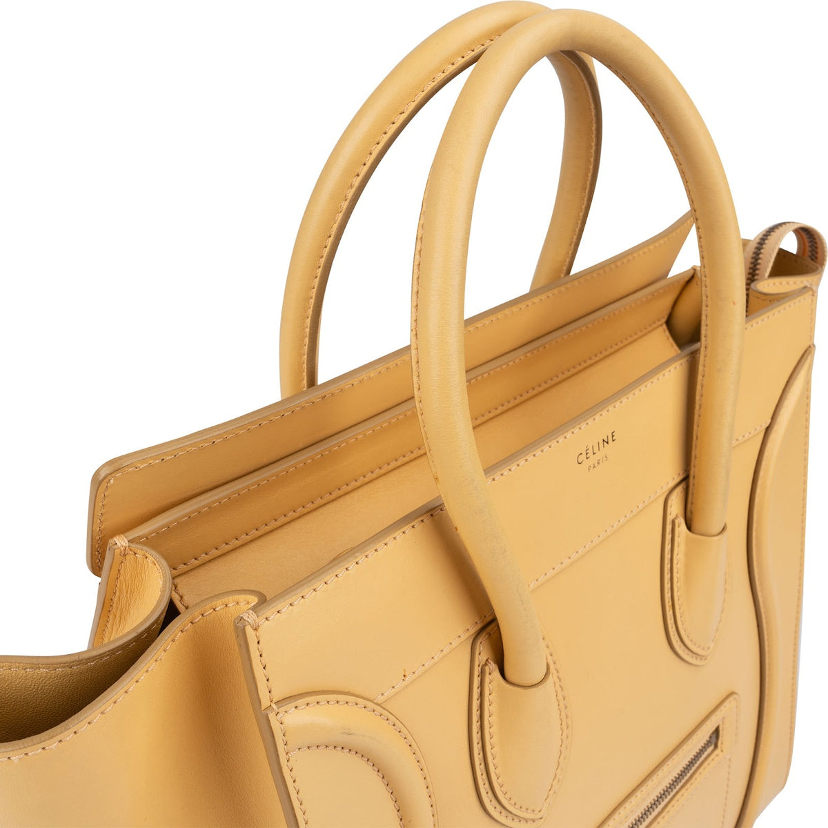 Celine Luggage Tote aus weichem Kalbsleder – Ansicht 3