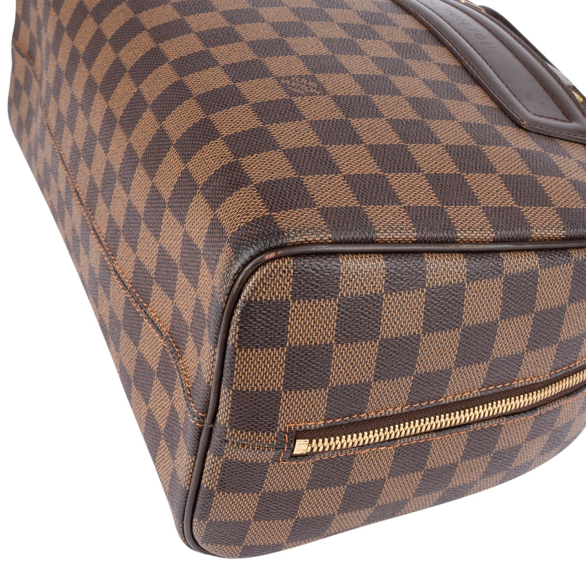 Sac à main Nolita Louis Vuitton en toile Monogram et Damier Ébène