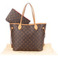 Louis Vuitton Canvas Neverfull MM Schultertasche, Bild 2 von 12