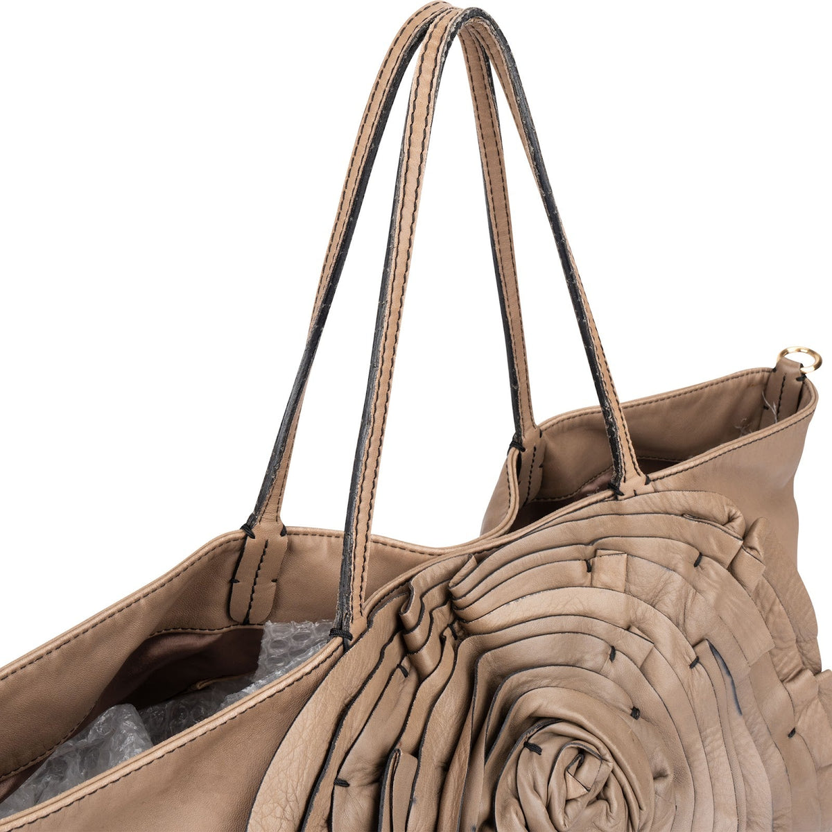 Valentino Garavani Leder Rose Large Tote, Bild 3 von 12