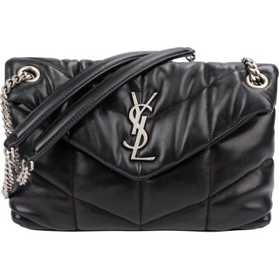 Yves Saint Laurent Quilted Lambskin Loulou Puffer Crossbody Bag