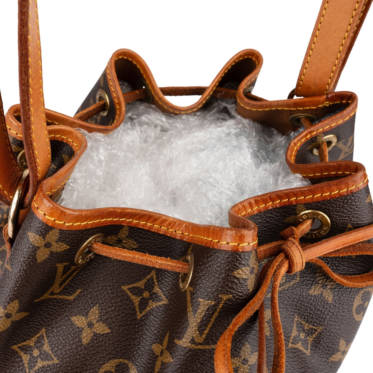 Louis Vuitton Canvas Sac Noé Petit Schultertasche, Bild 8 von 9