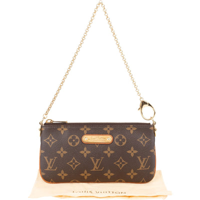 Louis Vuitton Monogram Canvas Milla MM Pochette Accessoires Shoulder Bag