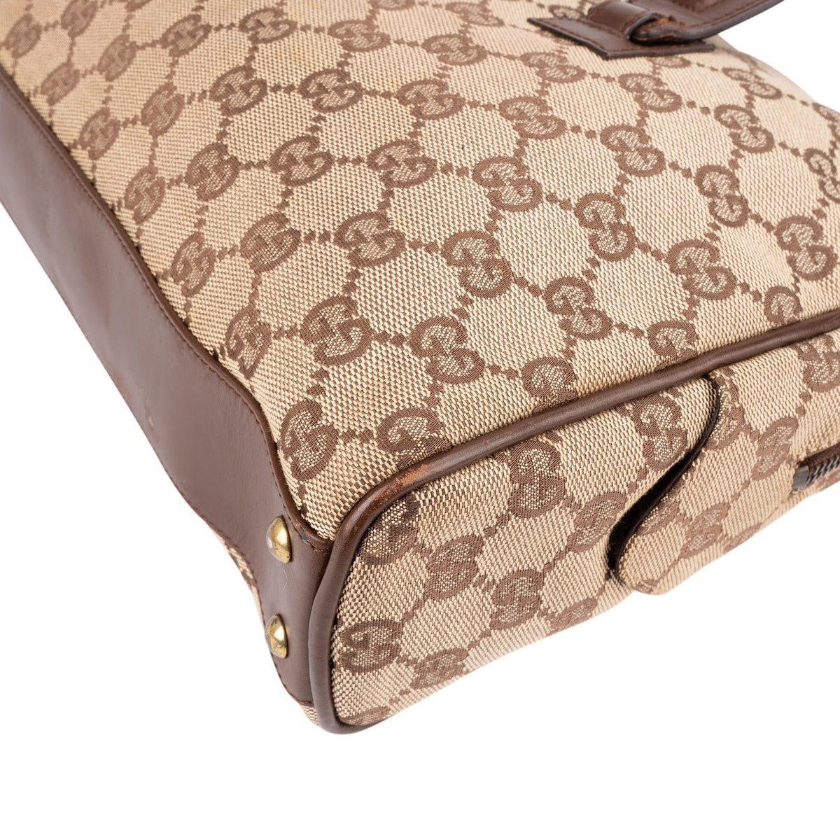 Gucci Monogram GG Canvas Vintage Schultertasche, Bild 8 von 12