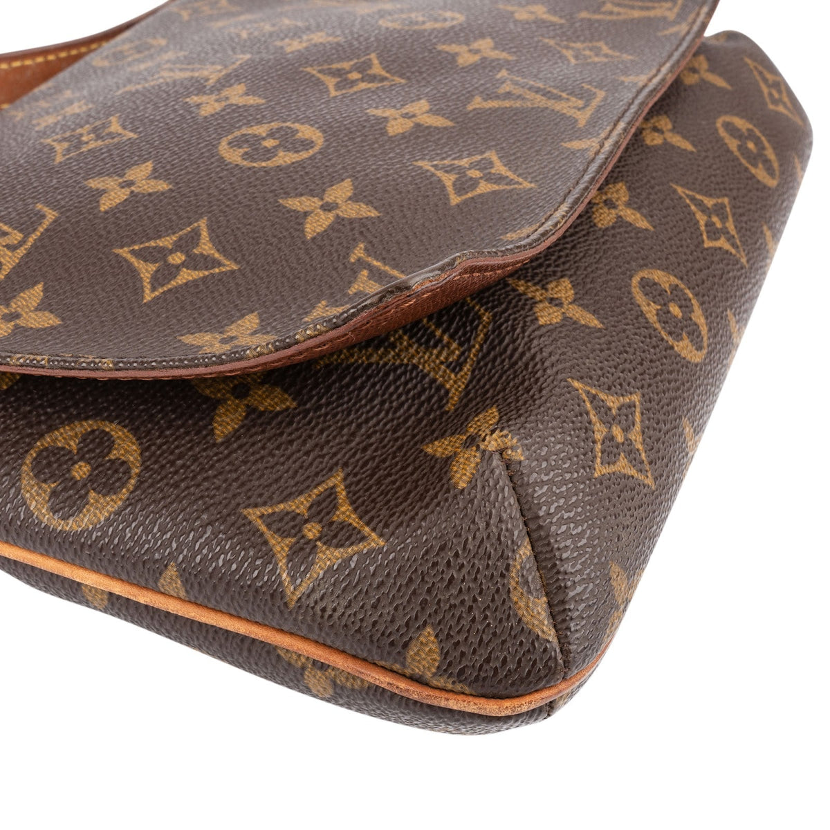 Bolso de hombro Louis Vuitton Musette Tango en lona Monogram