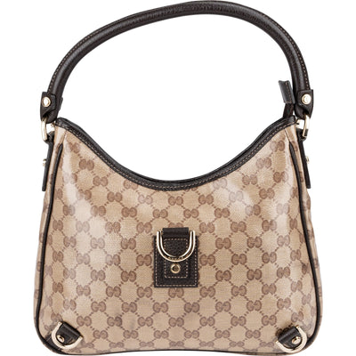 Gucci Monogram GG Coated Canvas Abbey D-Ring Shoulder Bag