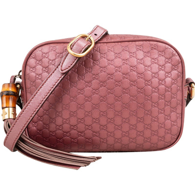 Gucci Guccissima Bamboo Tassel Soho Umhängetasche