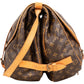 Borsa a tracolla Louis Vuitton Saumur 40 in tela Monogram
