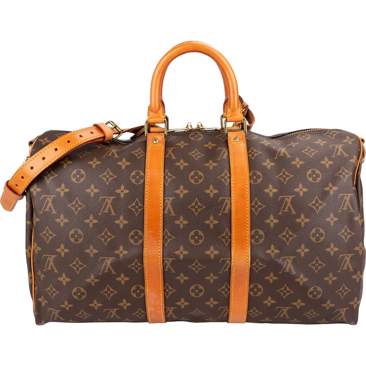 Louis Vuitton Keepall 45 Bandoulière aus Monogram Canvas – Ansicht 4