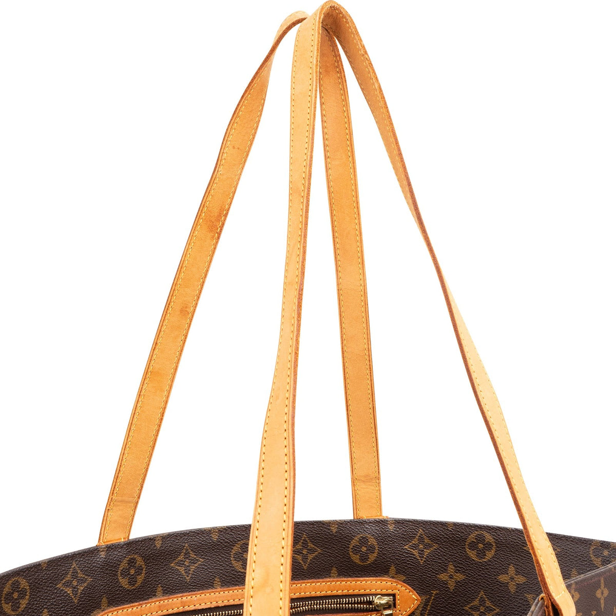 Louis Vuitton Canvas Sac Shopping Schultertasche, Bild 2 von 12