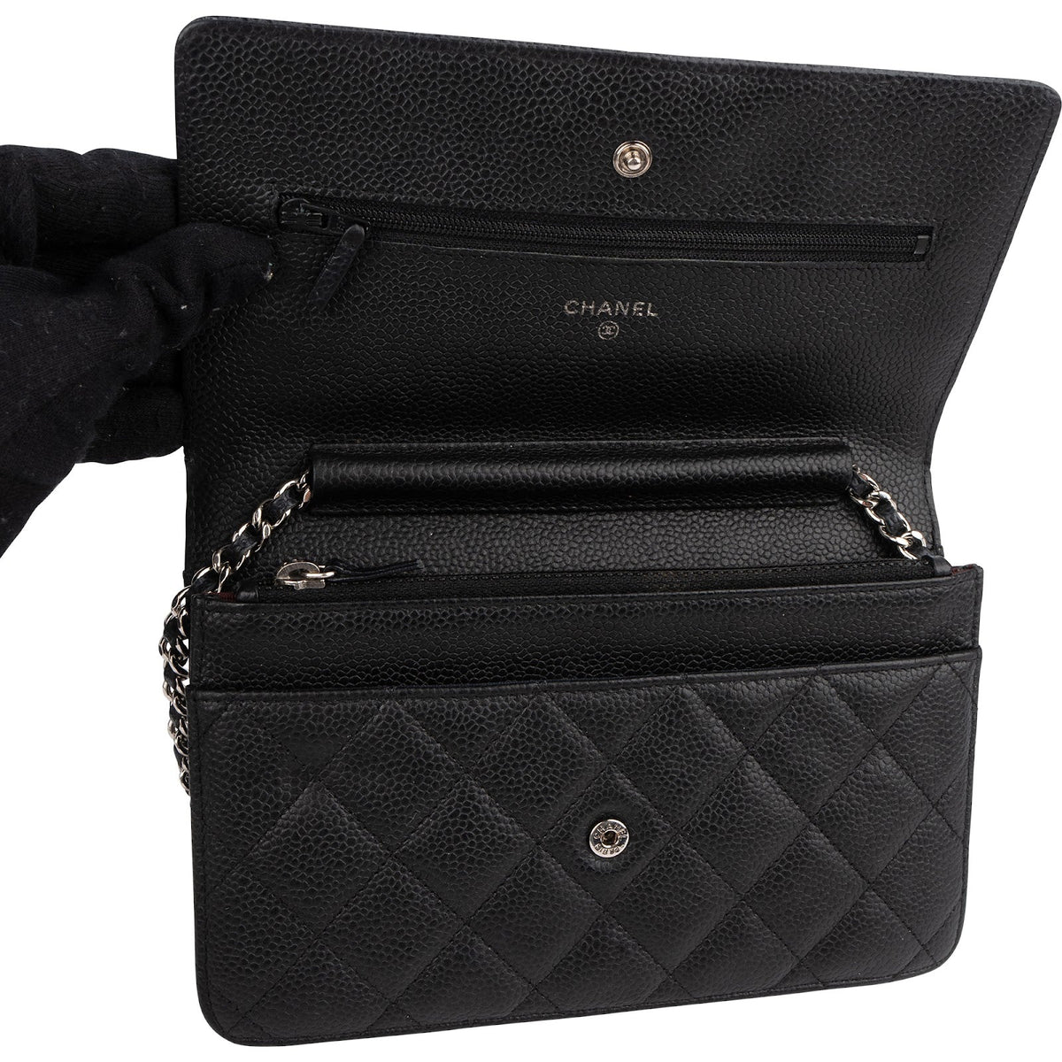 Chanel Wallet on Chain Caviar-Leder, Bild 11 von 15