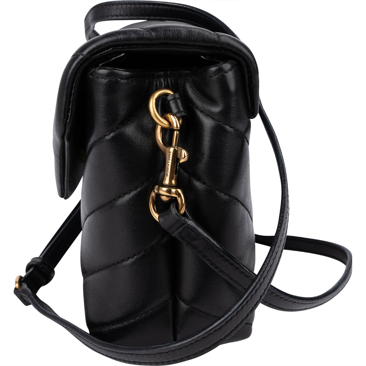 Borsa a tracolla Saint Laurent Loulou Toy in pelle trapuntata