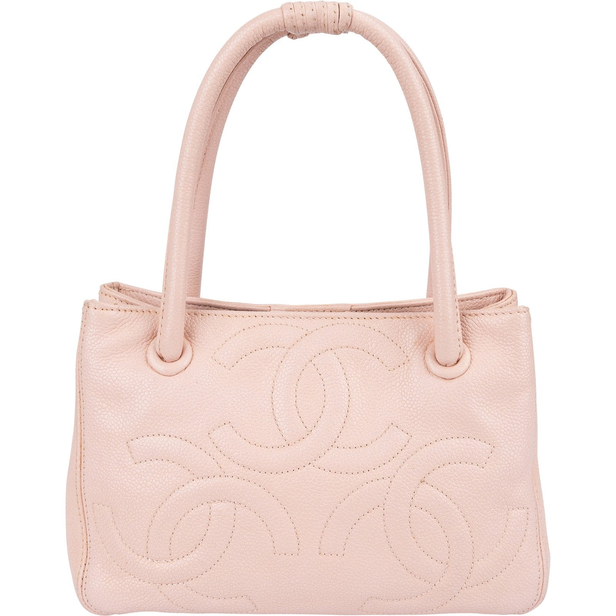 Chanel Caviar Leder Triple CC Small Tote, Bild 5 von 12