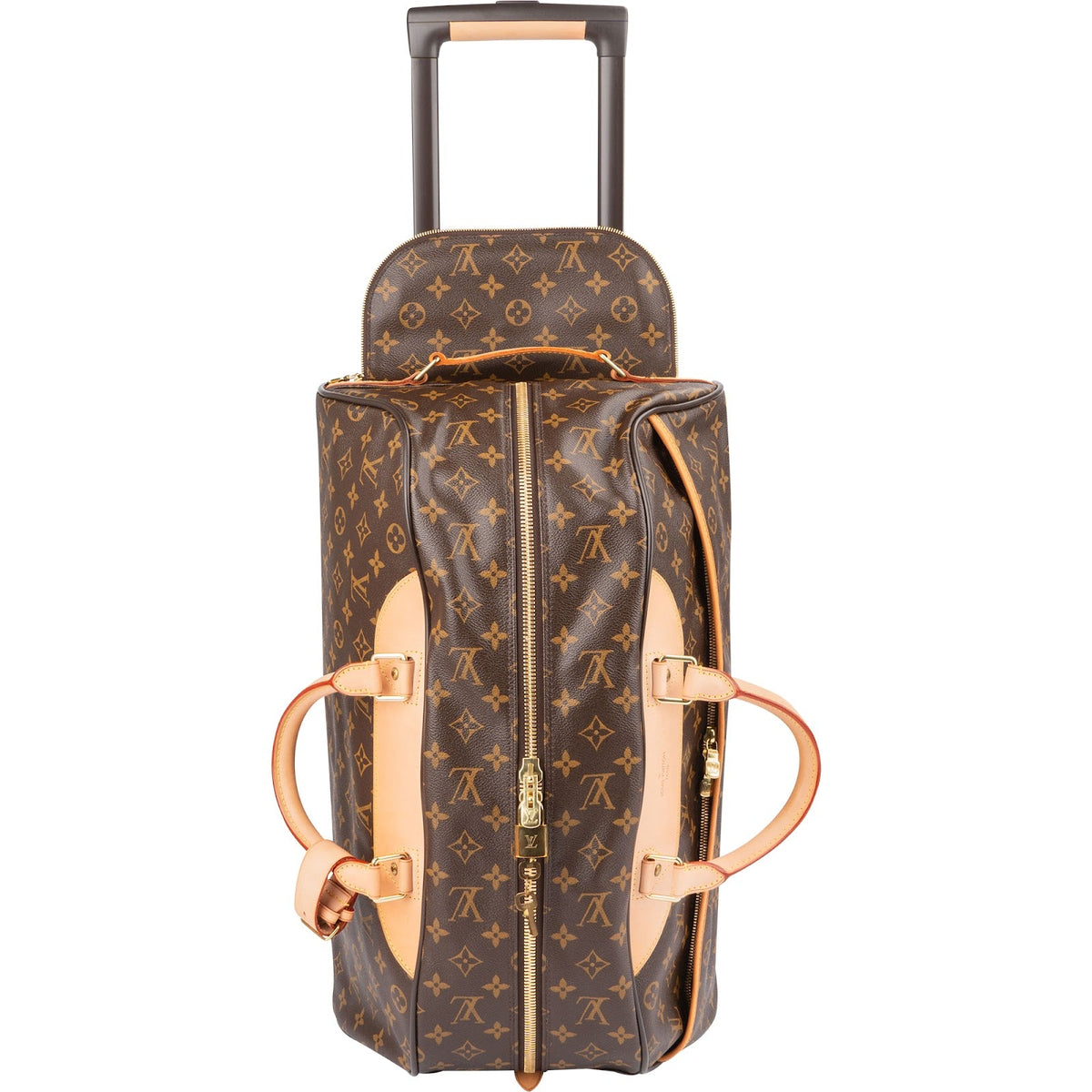 Sac de voyage Louis Vuitton Eole 50 Rolling Luggage en toile Monogram