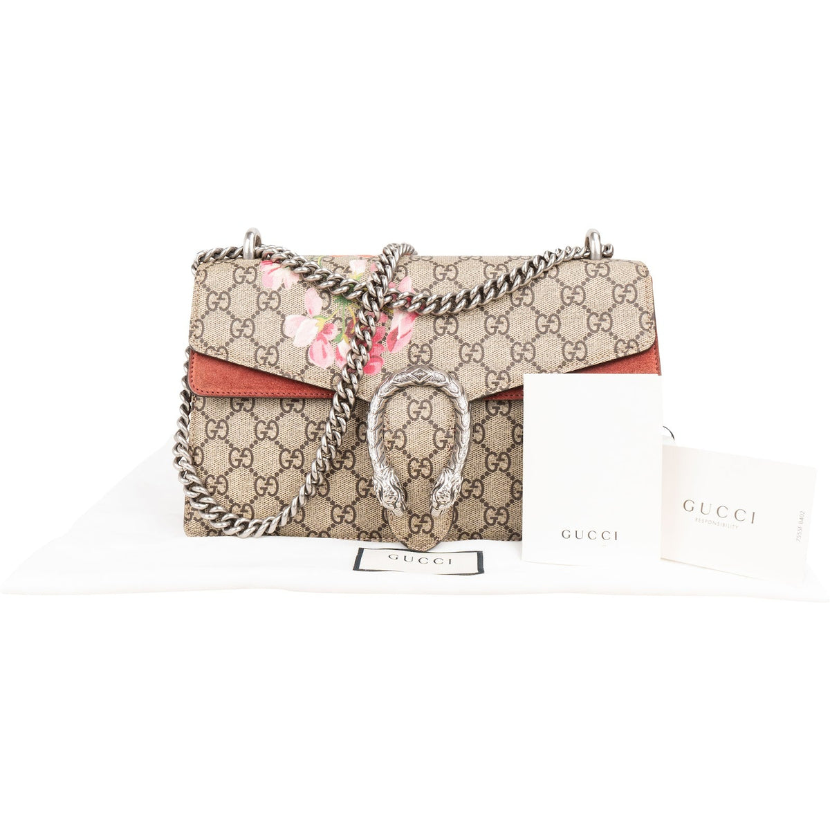 Gucci GG Supreme Floral Print Dionysus Schultertasche, Bild 2 von 13