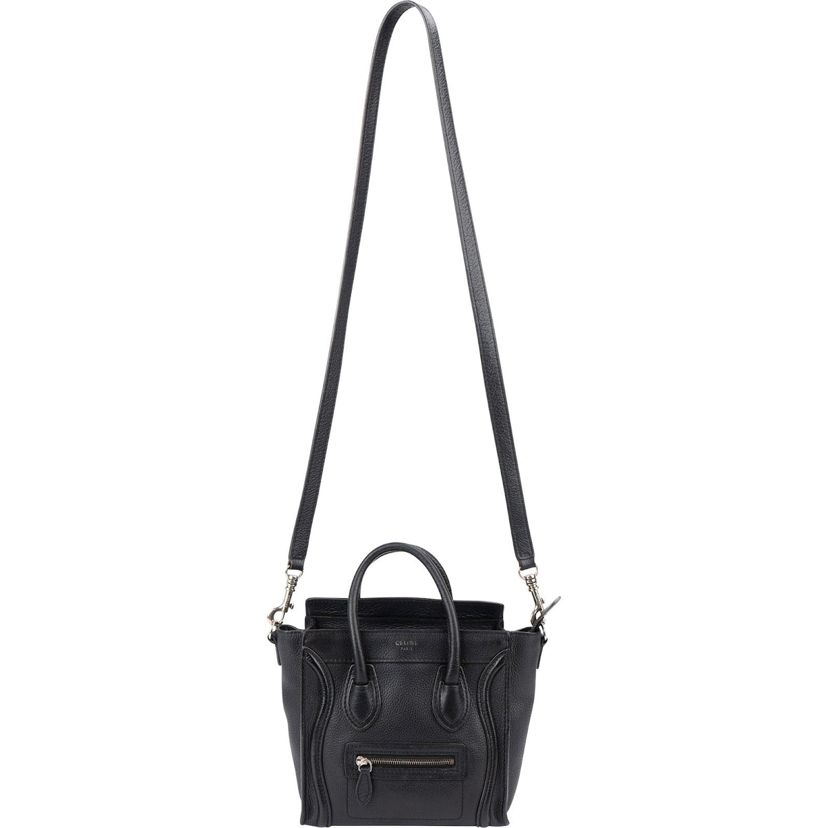 Celine Nano Luggage aus Drummed-Kalbsleder – Ansicht 6