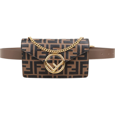 Fendi Monogram FF Embossed Leather 