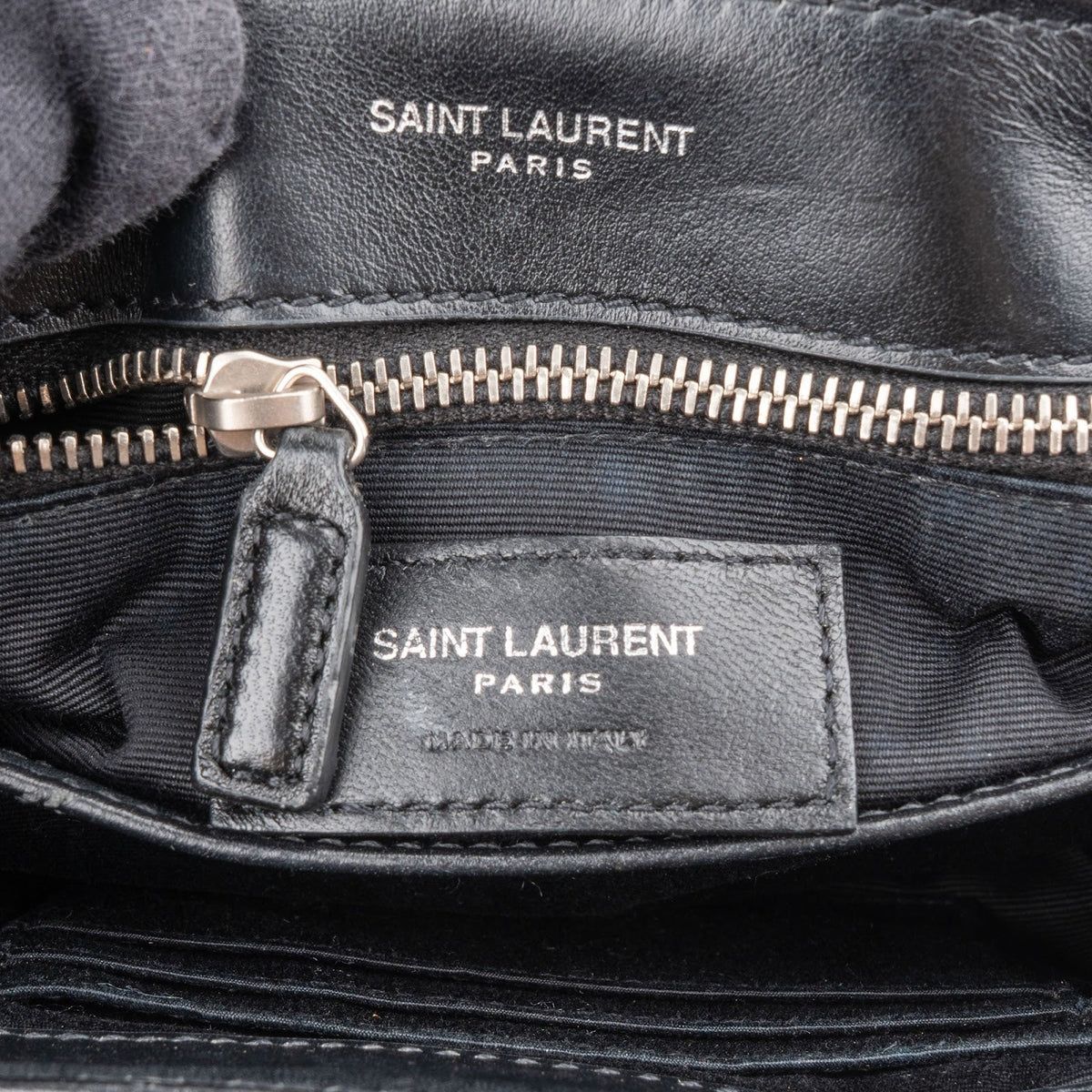 Saint Laurent Quilted Leather Loulou Toy Crossbody Bag