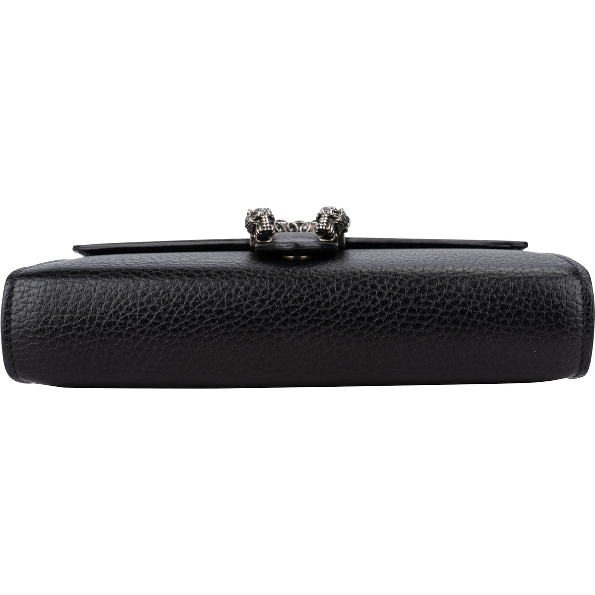 Gucci Grained Leather Dionysus Crystal Super Mini Crossbody Bag