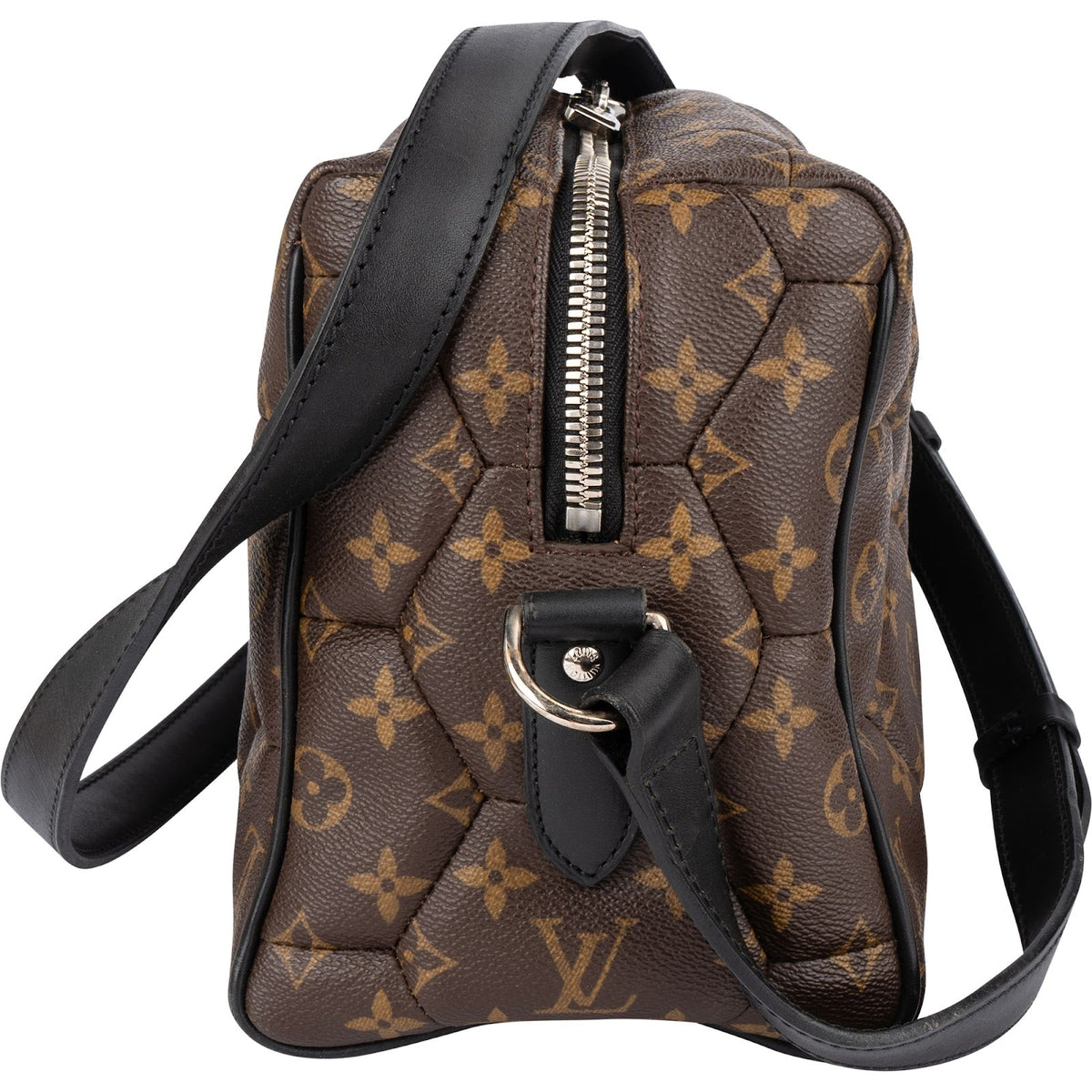 Sac bandoulière Louis Vuitton Monogram Macassar Hexagon Neo Trocadero
