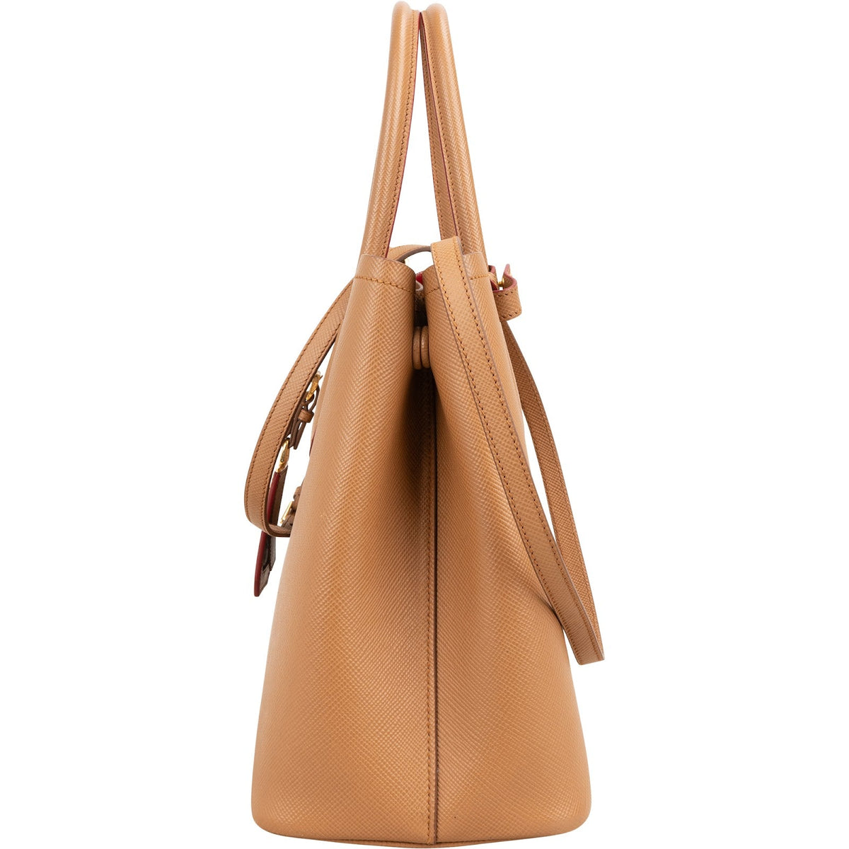 Prada Saffiano Cuir Leder Double Tote, Bild 5 von 12