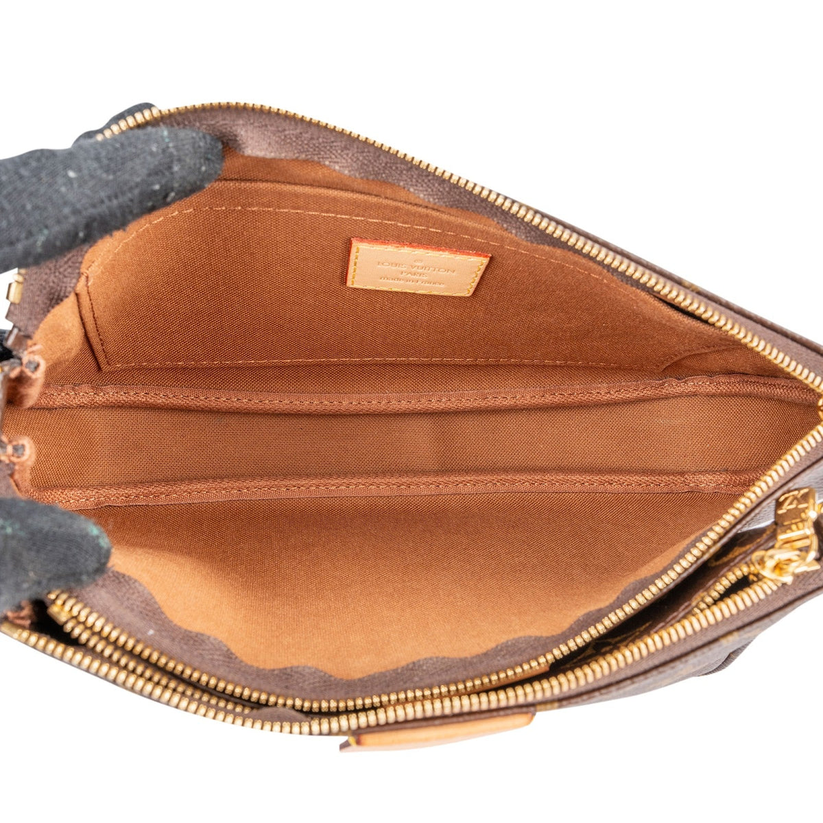 Borsa a tracolla Louis Vuitton Multi Pochette Accessoires in tela Monogram