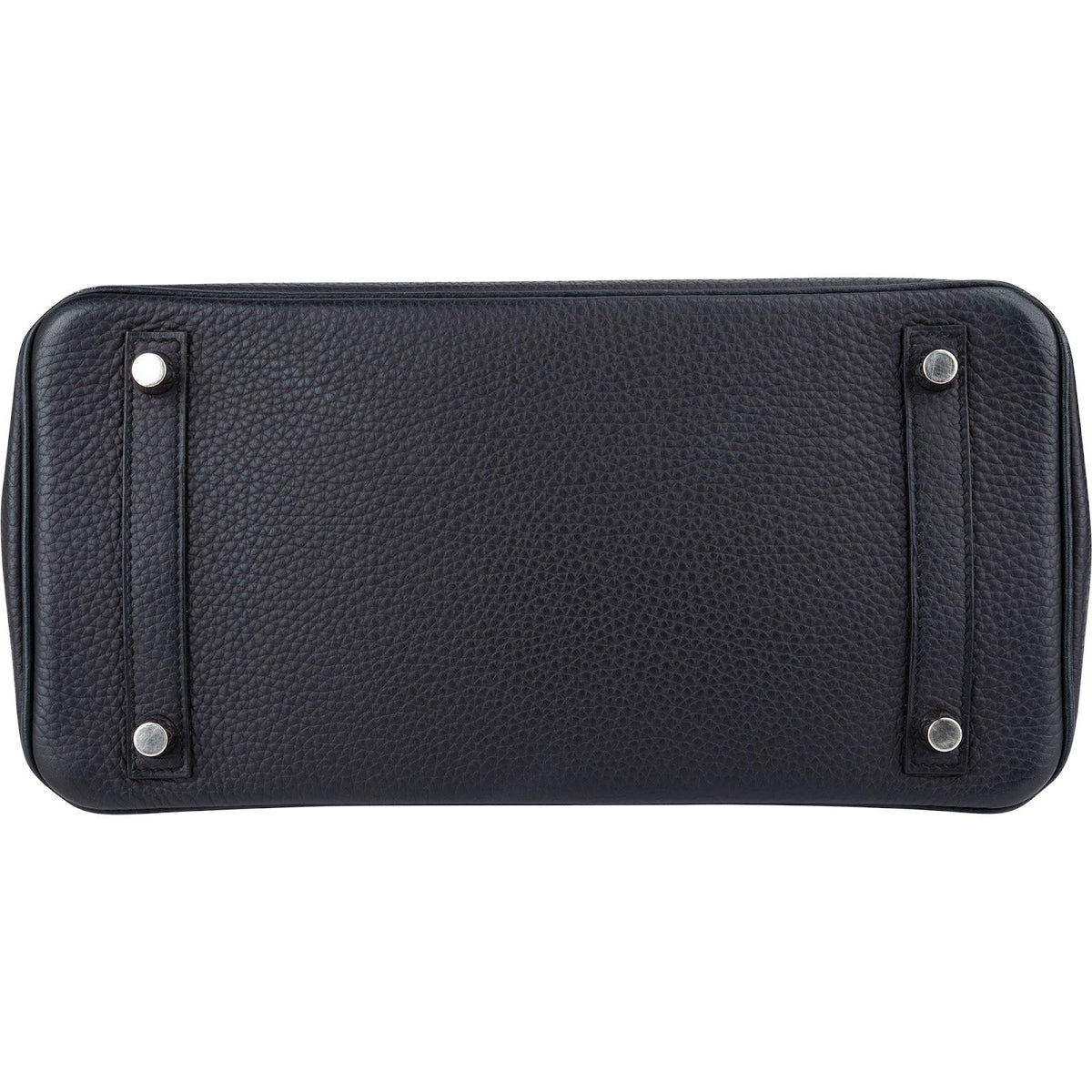 Hermès Blau Indigo Clemence Birkin 30 Handtasche, Bild 8 von 15