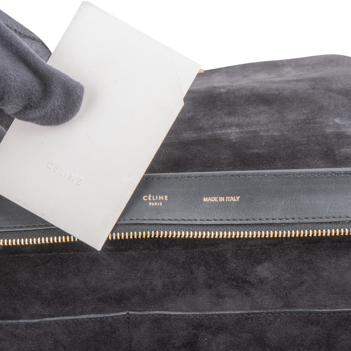 Céline Python Leather Trapeze Handbag