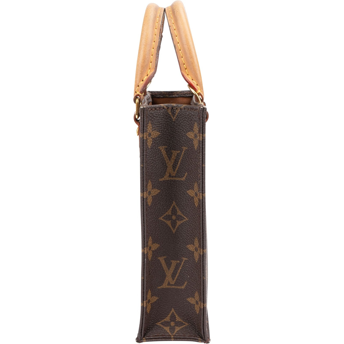 Louis Vuitton Petit Sac Plat aus Monogram Canvas – Ansicht 4