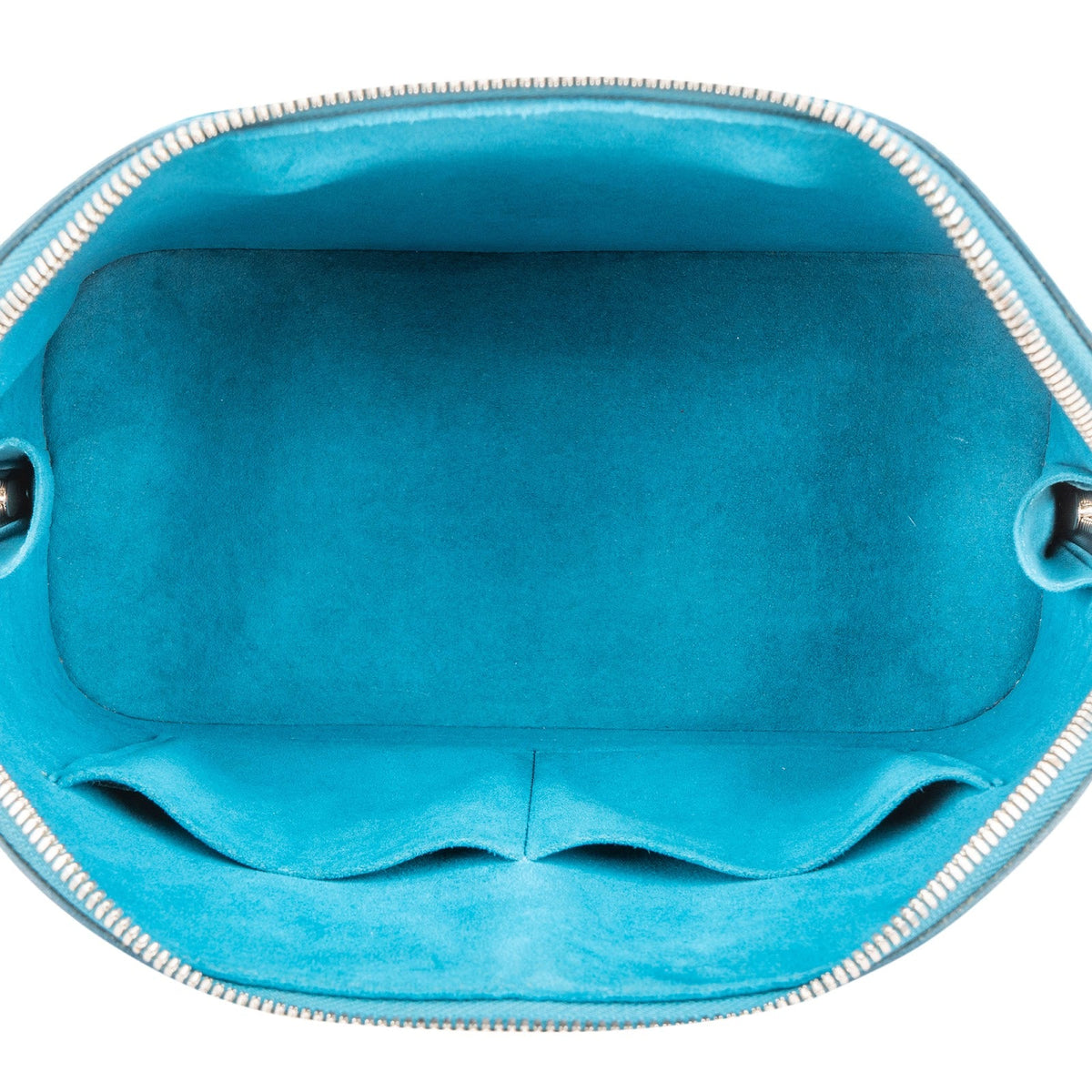 Bolso de mano Alma PM de Louis Vuitton en piel Epi azul