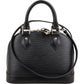 Louis Vuitton Alma BB handtas van zwart Epi-leer