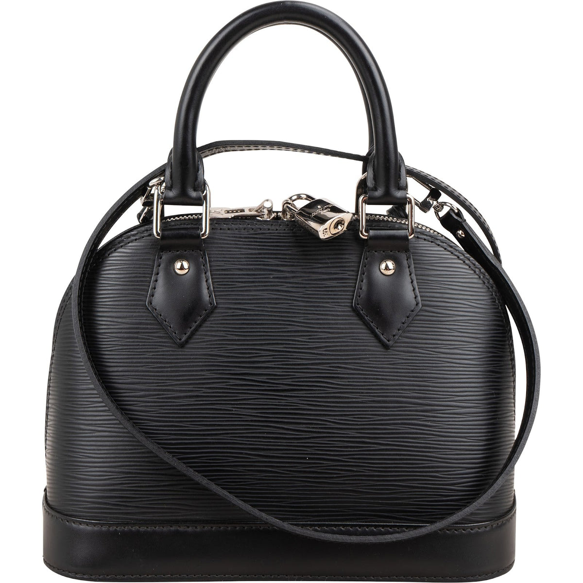 Louis Vuitton Alma BB handtas van zwart Epi-leer