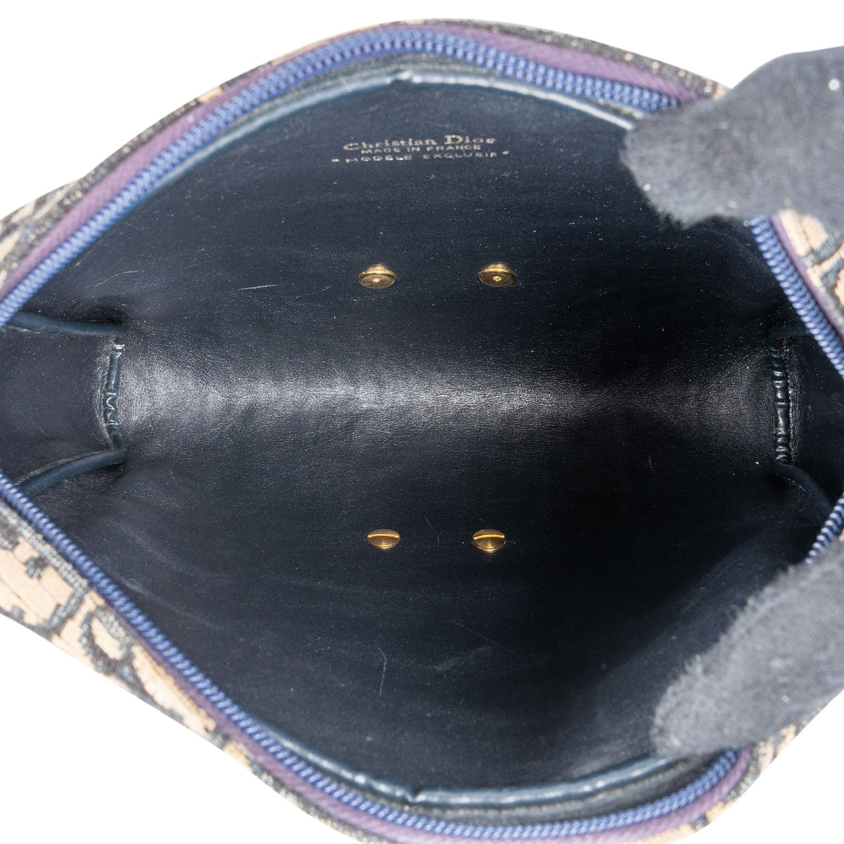 Dior Trotter Monogram Canvas Upside Down Schultertasche, Bild 8 von 9