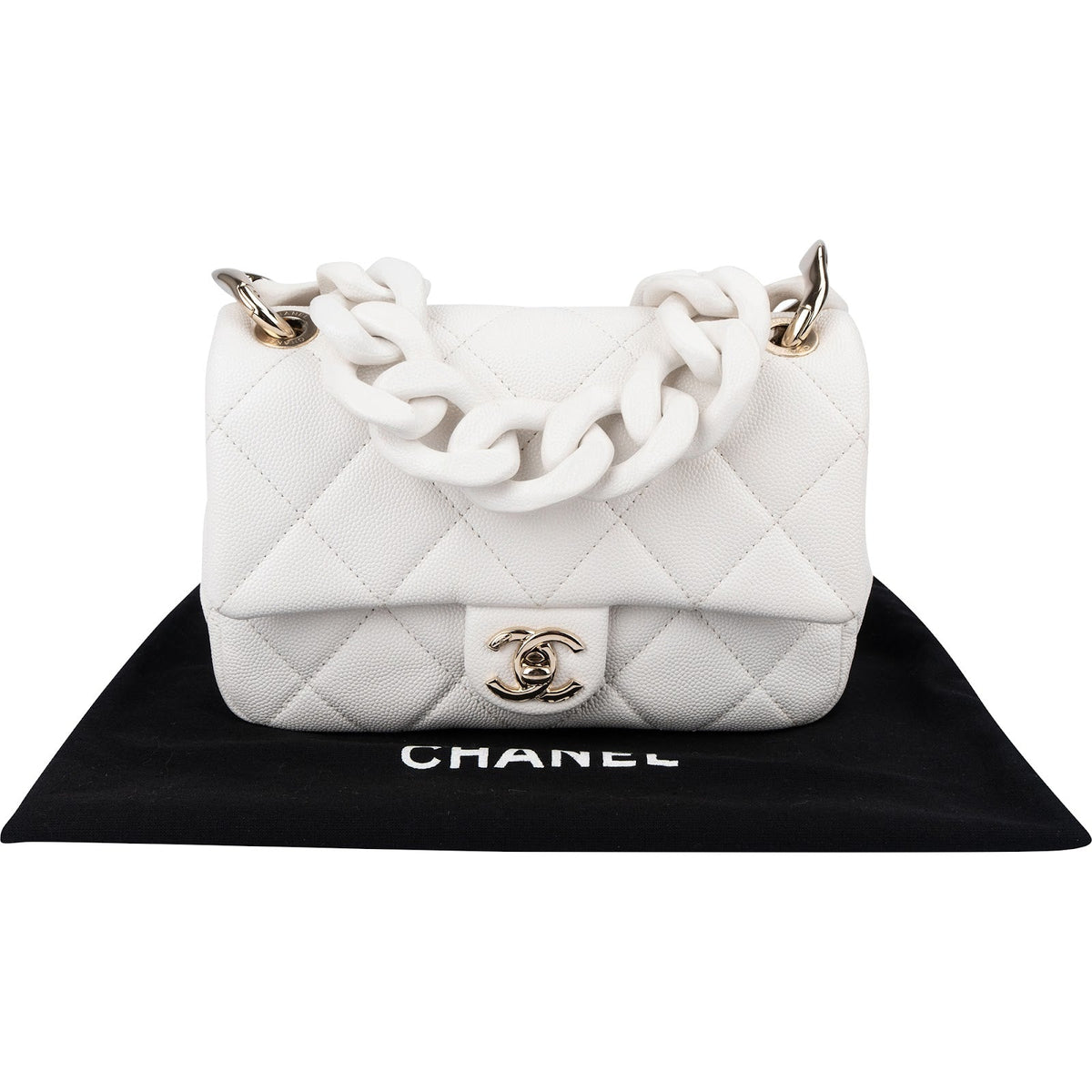 Chanel Chunky Chain Rectangular Single Flap, Bild 2 von 14